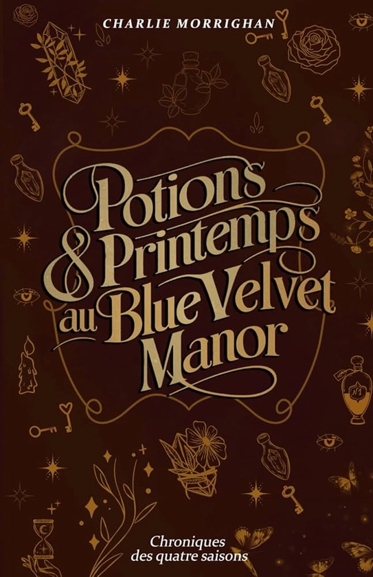 Potions & Printemps au Blue Velvet Manor: Réécriture de Barbe bleue