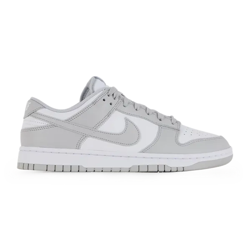 NIKE DUNK LOW GREY FOG BLANC/GRIS - SNEAKERS HOMME | Courir.com