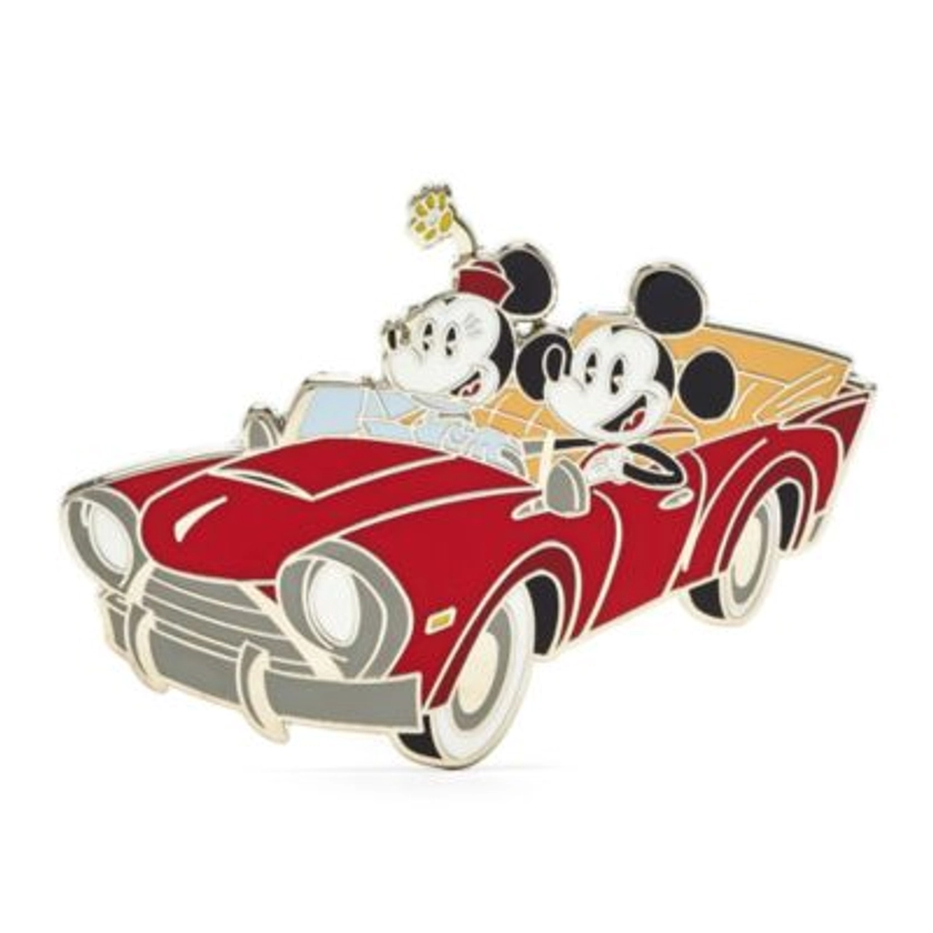 Mickey and Minnie Mouse in Car Pin | Disney Store