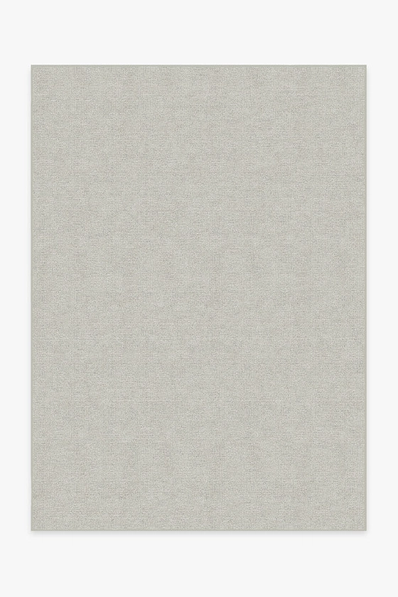 Heathered Solid Dove Grey Rug | Ruggable