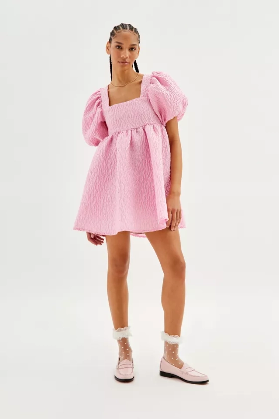 Sister Jane Cassie Puff Sleeve Mini Dress