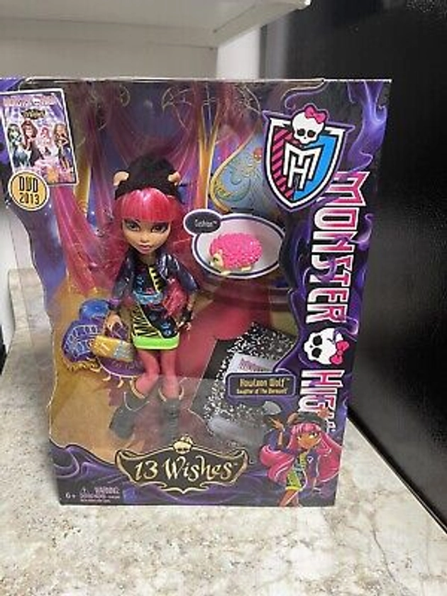 Monster High Doll 13 Wishes Howleen 2012 MIB Retired