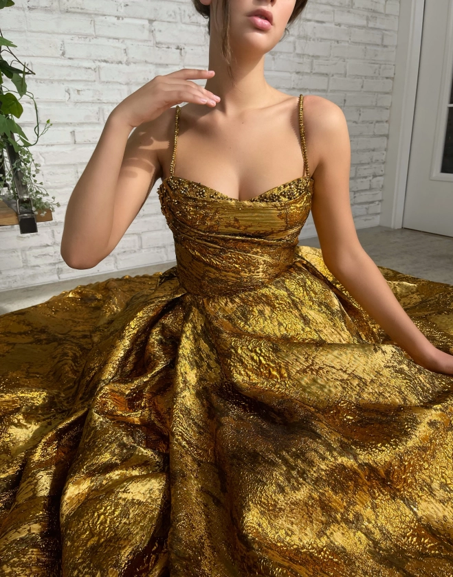 Autumn Leaves Gown