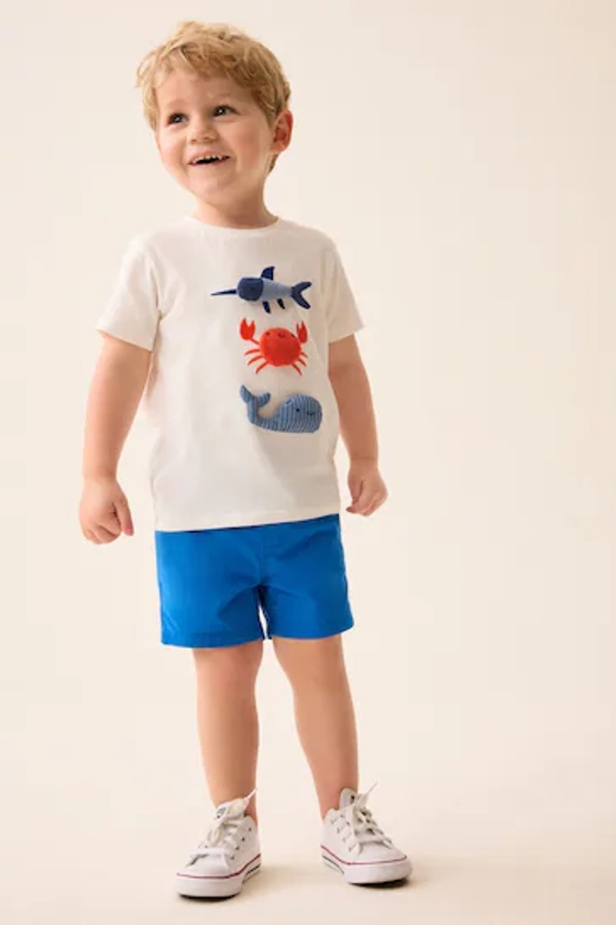 Buy Cobalt Blue Pull-On Shorts (3mths-7yrs) from the Next UK online shop