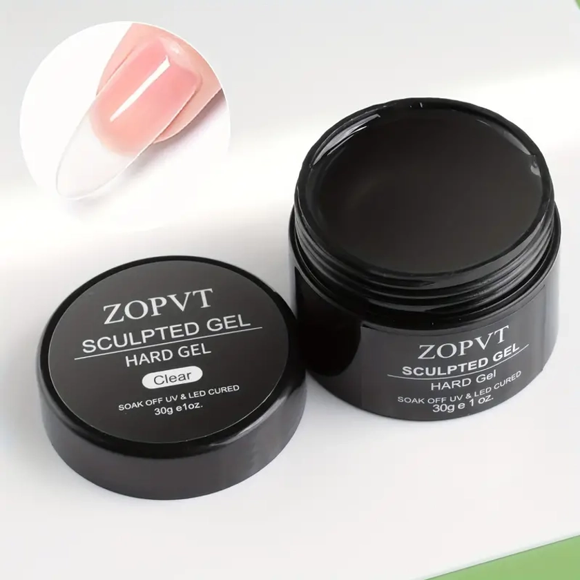 Kit D' D'ongles En Gel Sculpté Zopvt Gel - Temu France