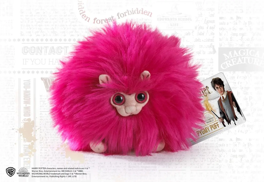 Petite peluche Boursouflet Rose - Harry Potter