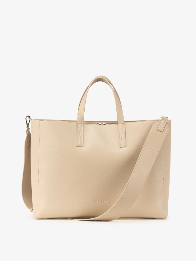 Haven Laptop Tote Bag in Toffee