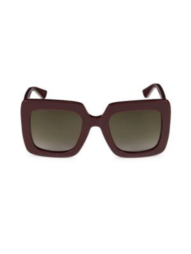 Gucci Core 53MM Square Sunglasses on SALE | Saks OFF 5TH