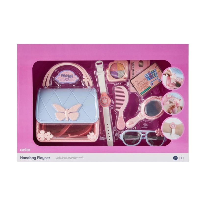 8 Piece Handbag Playset