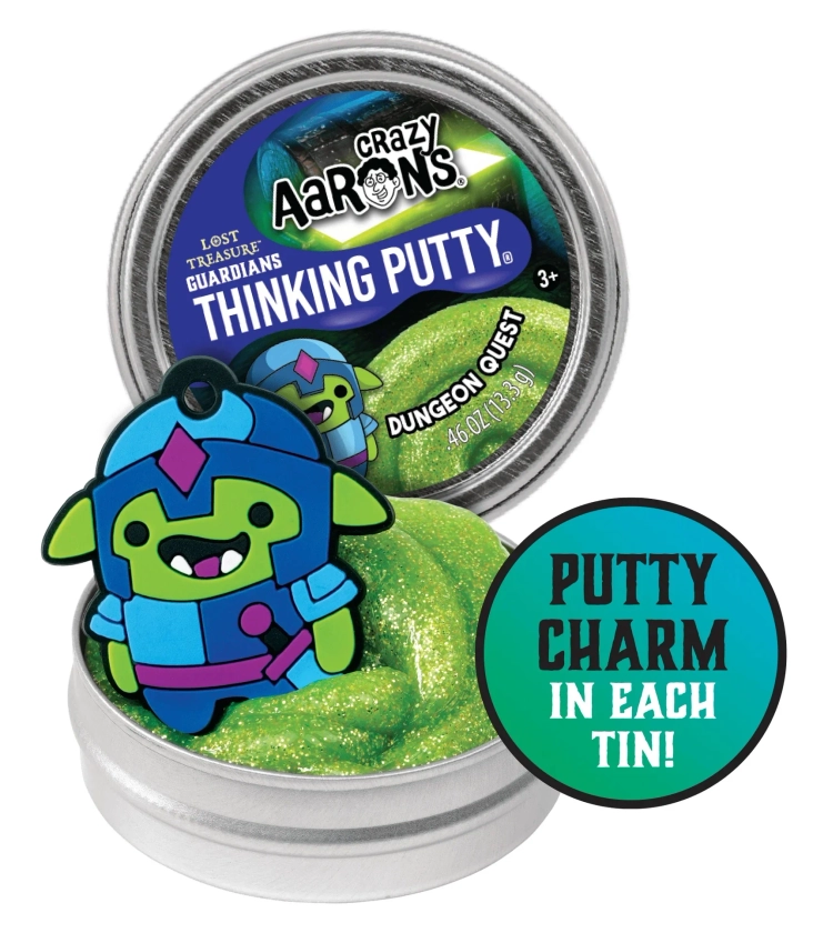 Crazy Aaron's Lost Treasure Guardians Thinking Putty