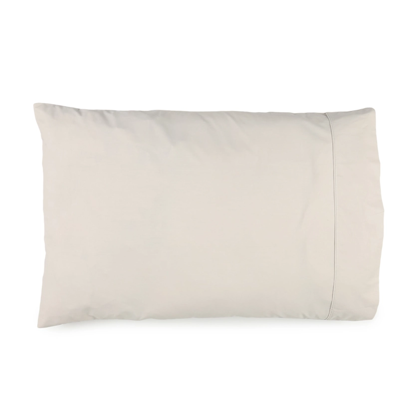 250 Thread Count Cotton Rich Standard Pillowcase - Oatmeal