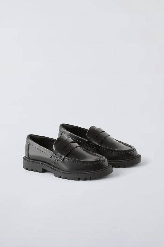 LUG SOLE PENNY LOAFERS