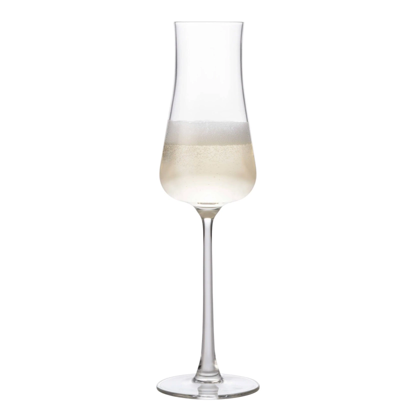 Libbey Signature Stratford Champagne Flute Glass, 8-ounce, Set of 4