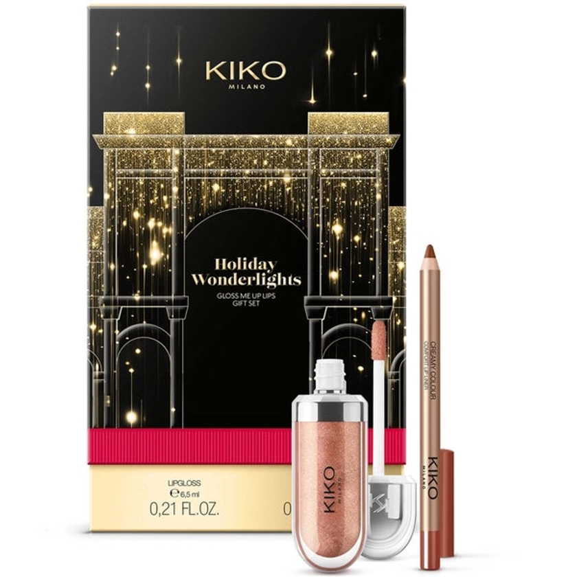 KIKO Milano Gloss Me Up Gift Set - 02 Stylish Hazelnut (Worth Value €20.00)