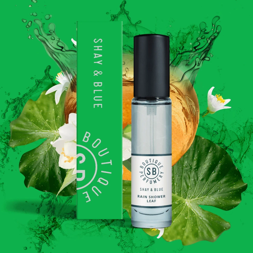 Rain Shower Leaf Fragrance 10ml | Shay & Blue