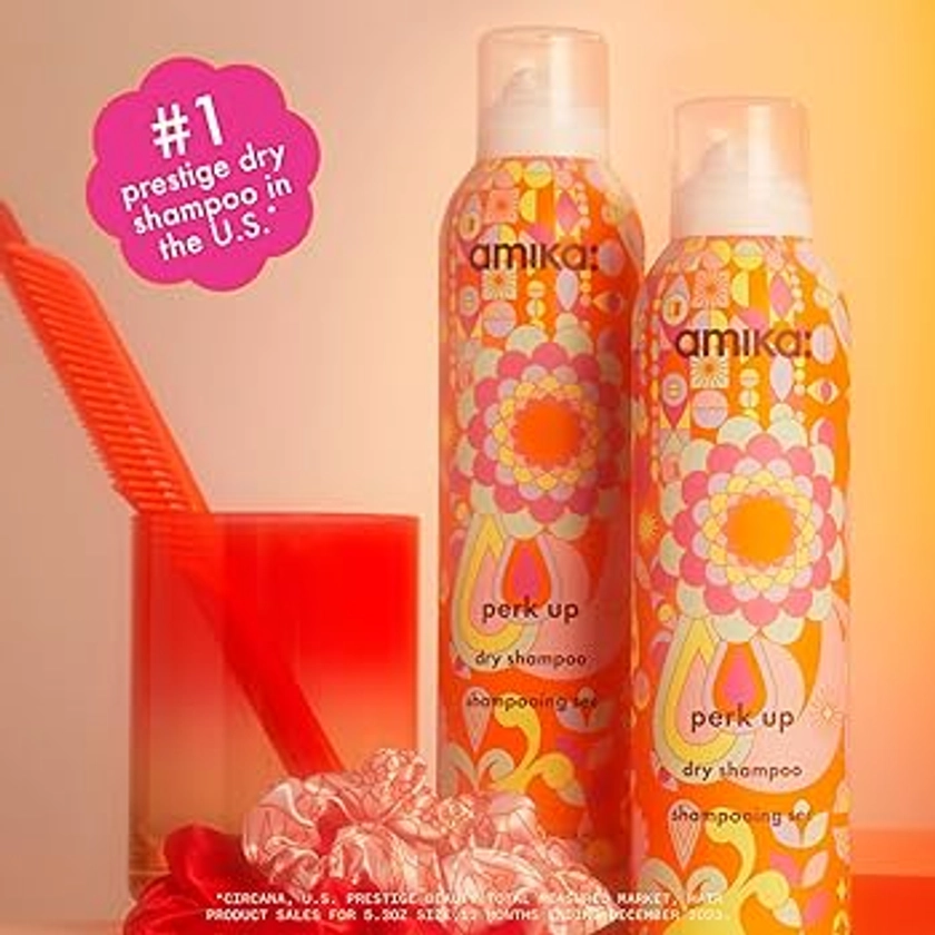 Amazon.com: amika Perk Up Dry Shampoo, 5.3 oz. (Pack of 1) : Beauty & Personal Care