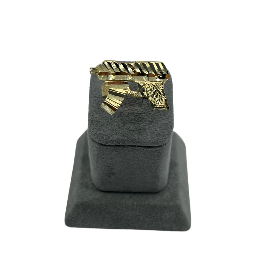 10K Gold Gun Ring (medium)