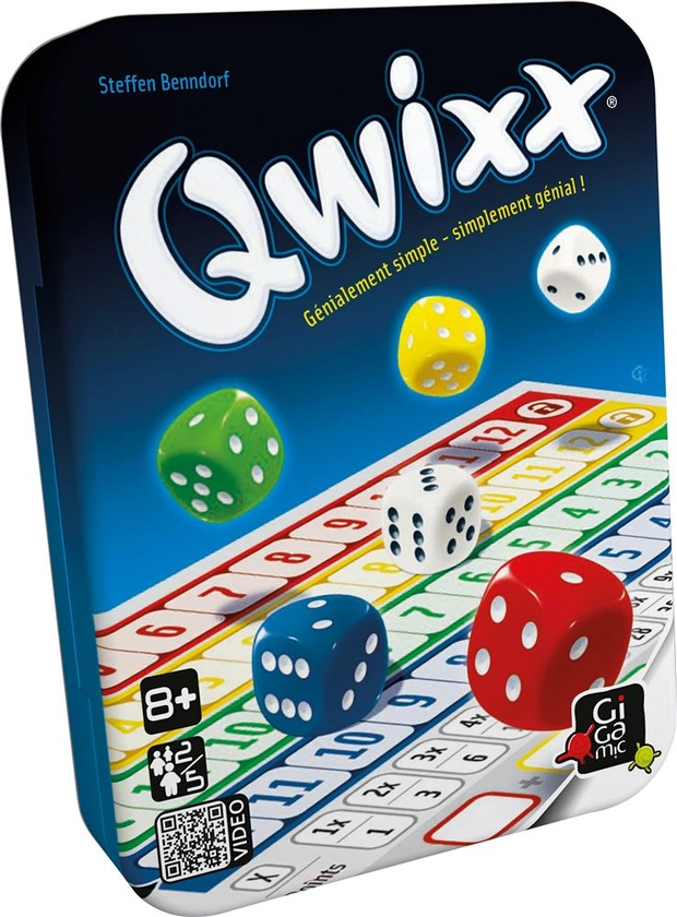 Jeu de société Gigamic Qwixx