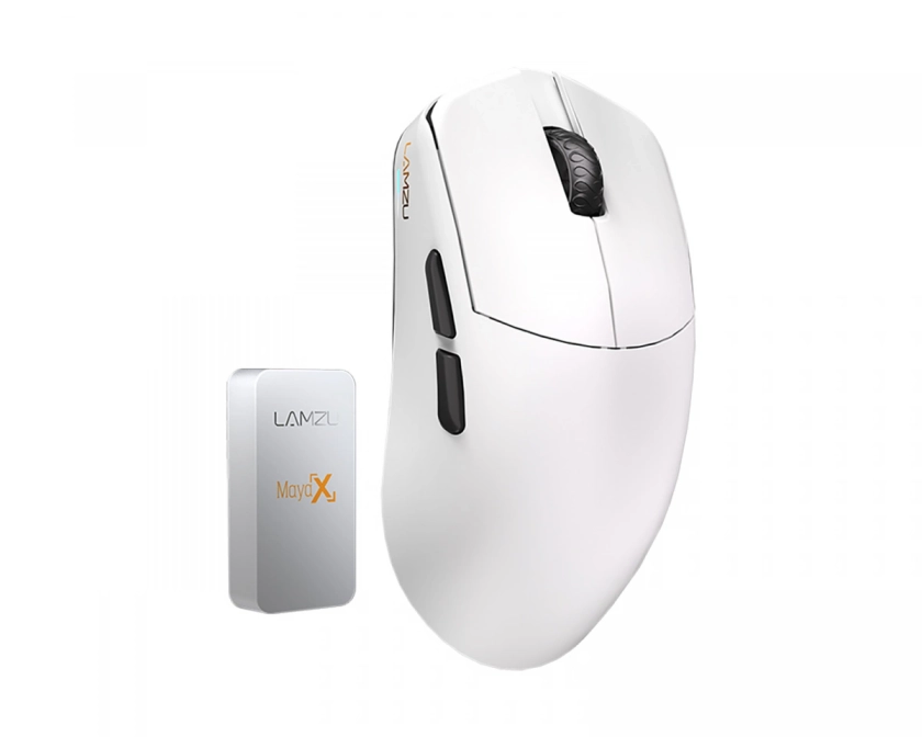 Lamzu MAYA X Wireless Gaming Mouse - White