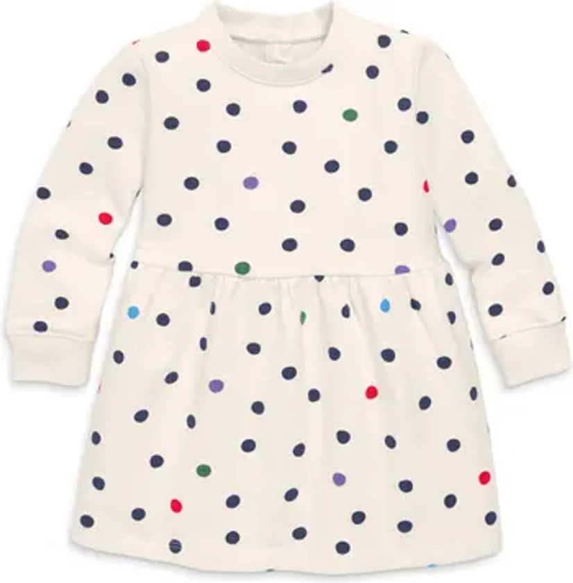 Primary Baby Cozy Dress In Confetti Dot | Nordstrom