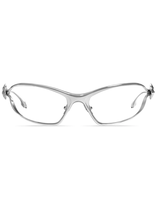 Gentle Monster Ytt 02 goggle-frame Glasses | Silver | FARFETCH IE