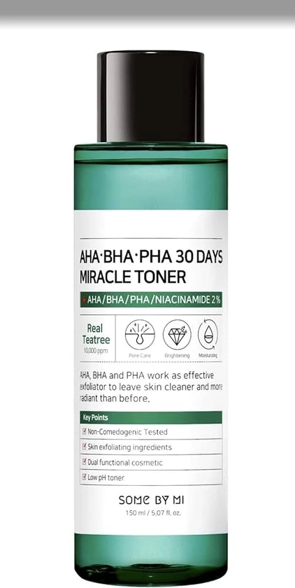 SOME BY MI AHA-BHA-PHA 30 DAYS Miracle Toner (150ml) - Functional Cosmetic Toner