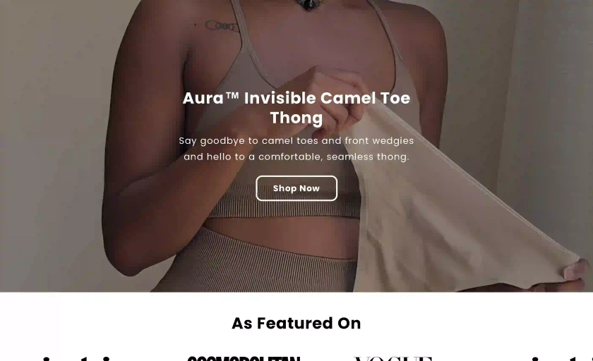 Aura™ Invisible Camel Toe Thong