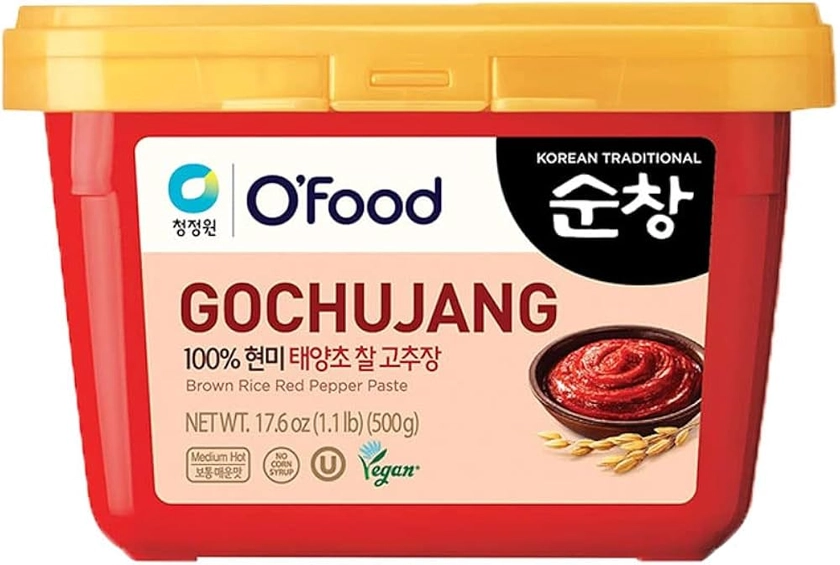 Chung Jung One Gochujang Pâte de Piment Rouge Qualité Premium de Corée du Sud 500 g 1 Unité