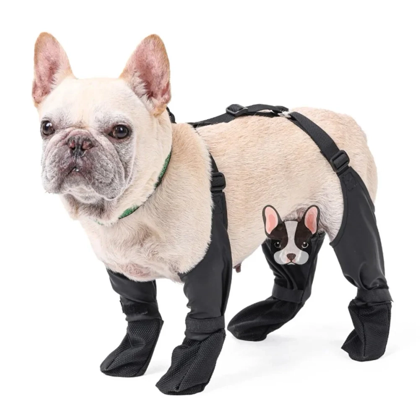 Winter French Bulldog Boots | Frenchie Boots | frenchbulldog.store
