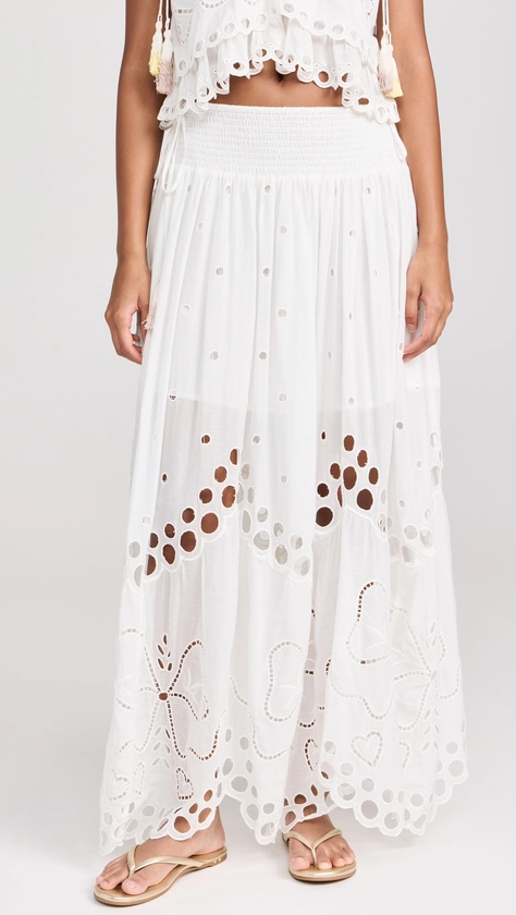 LoveShackFancy Cassaro Skirt | Shopbop