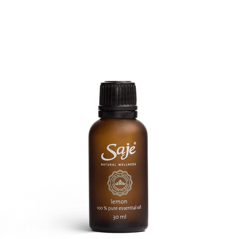 Lemon Oil 100% Pure Essential Oil - Saje Natural Wellness