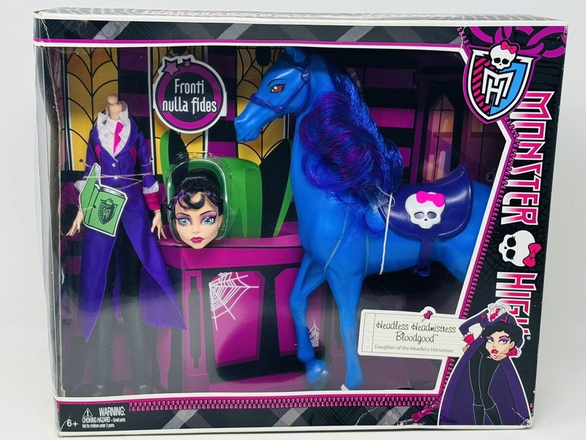 NEW Monster High Headless Headmistress Bloodgood New In Box Sealed