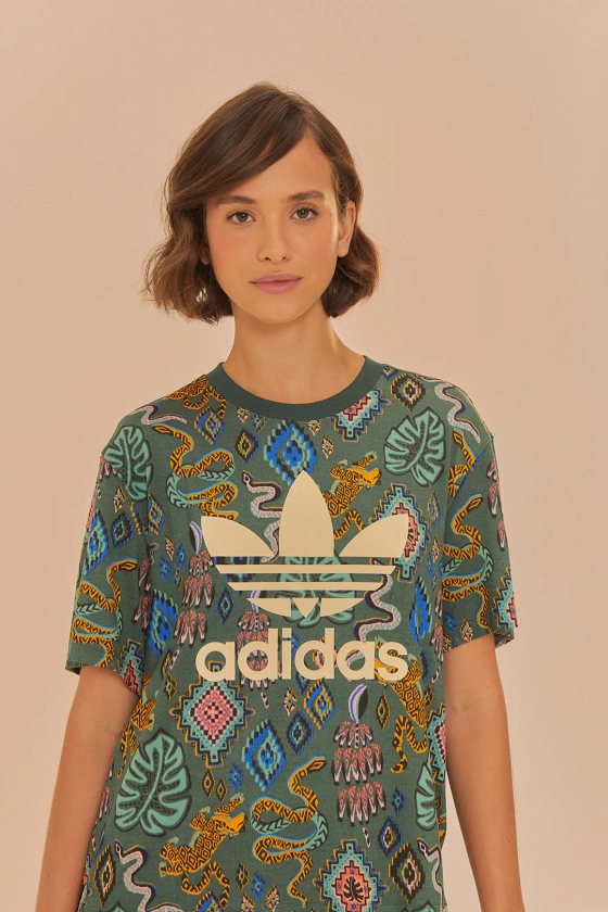 Green Adidas Farm Rio T-Shirt