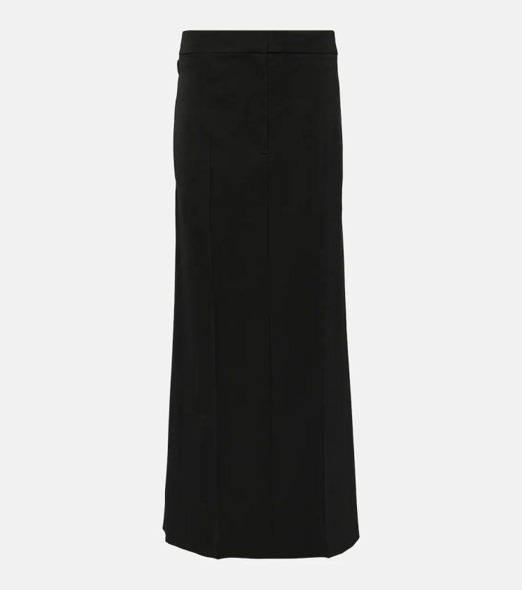 Trevy wool maxi skirt in black - The Row | Mytheresa