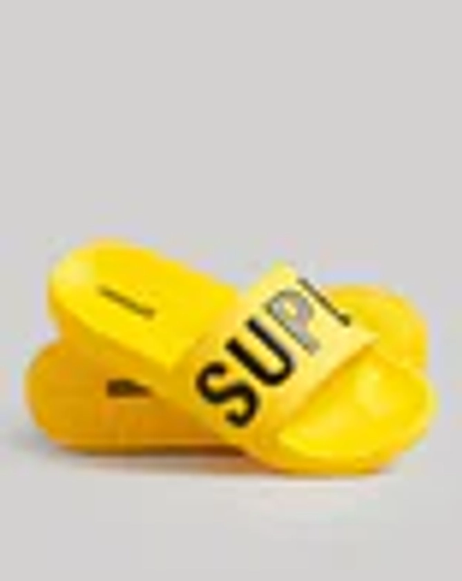 Buy Yellow Flip Flop & Slippers for Men by SUPERDRY Online | Ajio.com