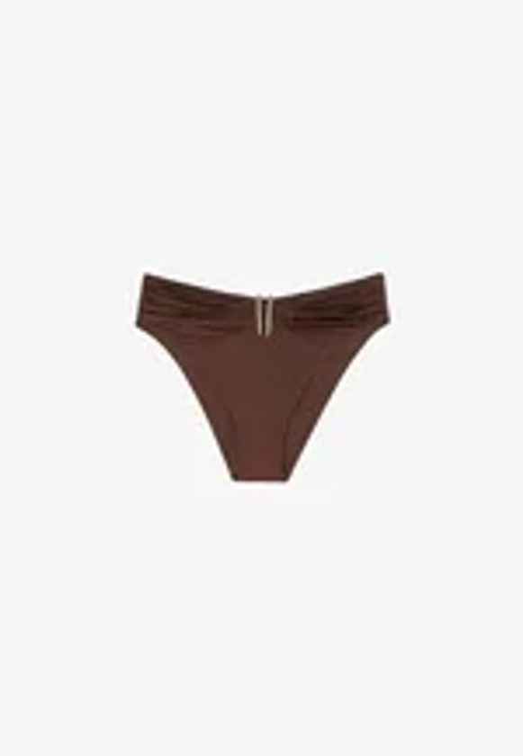 Calzedonia TIMELESS DIVA - Bas de bikini - braun timeless diva mineral brown/noir - ZALANDO.FR