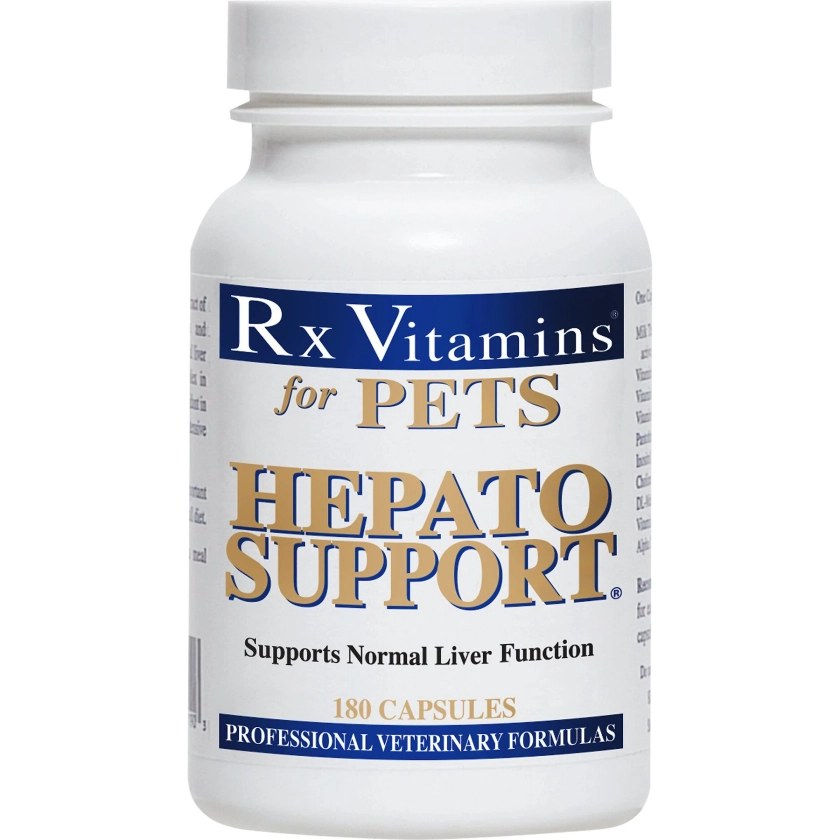 Rx Vitamins Hepato Support Liver Supplement for Cats & Dogs