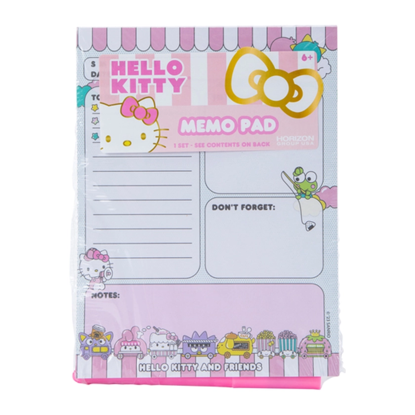Hello Kitty And Friends® Memo Pad & Pen