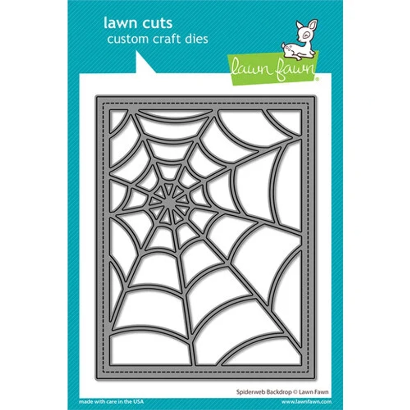 Lawn Fawn - Lawn Cuts - Dies - Spiderweb Backdrop