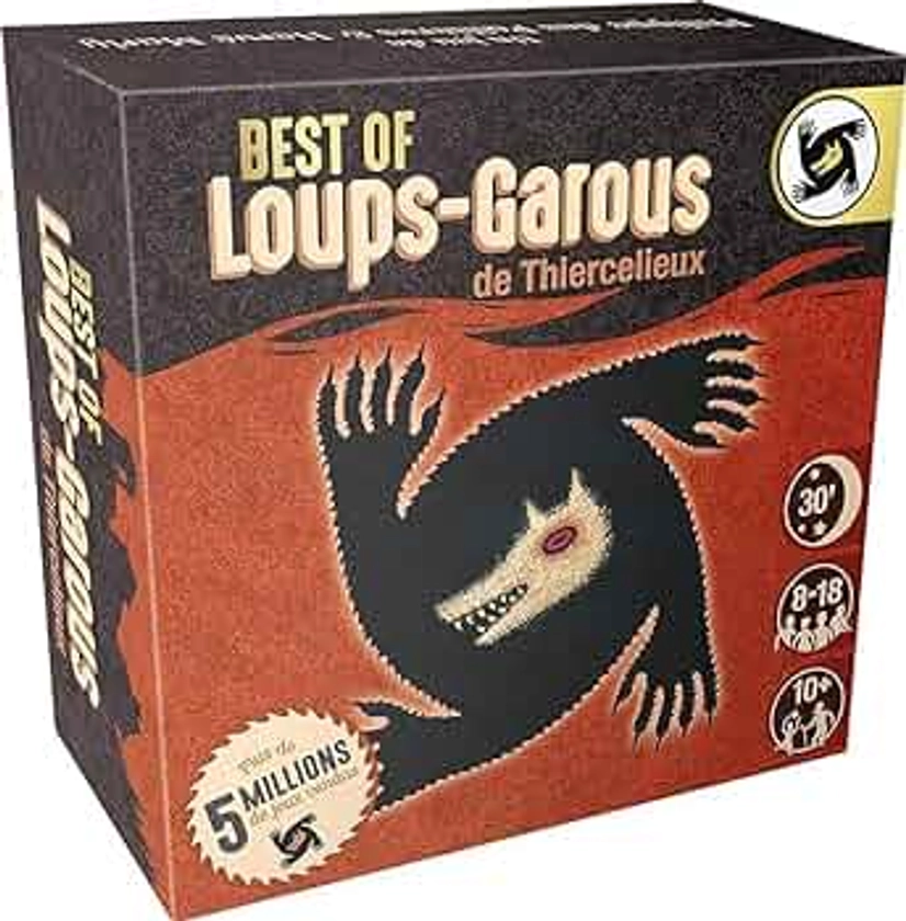 Loups-Garous de Thiercelieux - Edition Best of - Jeu de Société Original pour Adultes et Enfants dès 10 ans - Jeu de Cartes et Bluff - Jeu d'Ambiance de 8-28 joueurs - 30 min - Version Française