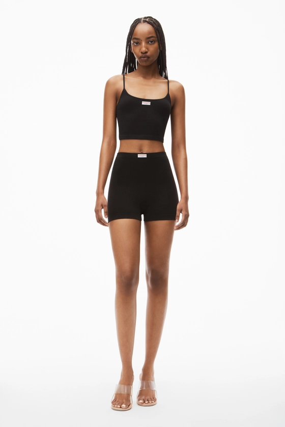 alexanderwang cycliste en maille côtelée sans coutures #RequestCountryCode#