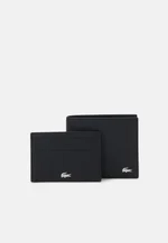 Lacoste BILLFOLD COIN BOX SET - Portefeuille - black/noir - ZALANDO.FR
