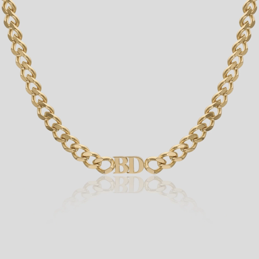 Initial Choker Necklace | Gold or Silver | PRYA