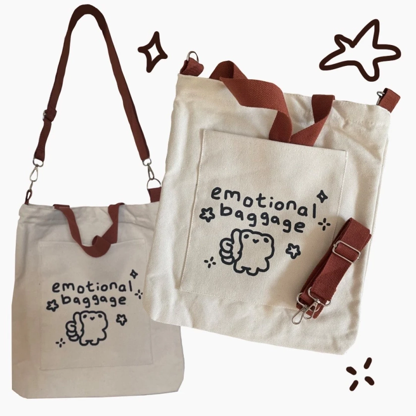 Frog Shoulder Bags | Frog Tote Bags Gifts | ChibiGreen