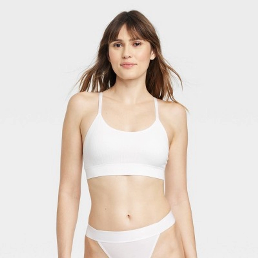 Women's Seamless Bralette - Auden™ White XL