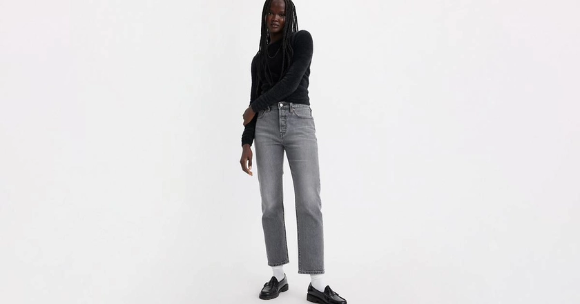 501® Original Cropped Women's Jeans - Black | Levi's® US