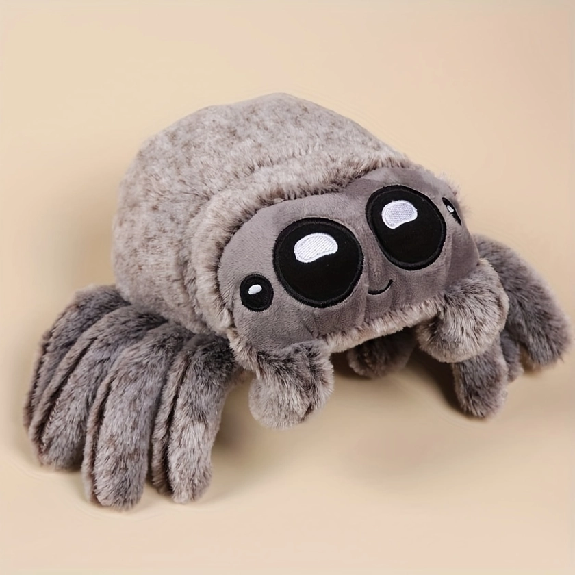 1pc Cute Gray-brown Spider Teddy * Thanksgiving Easter Spider