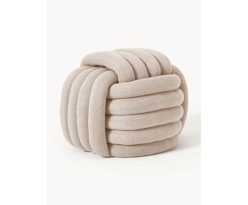Westwing Collection Pouf-nœud Twist