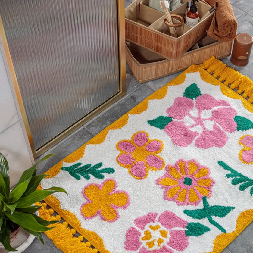 Lemonade - Hand Tufted Bath Mat