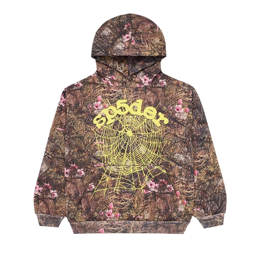 Sp5der OG Web Hoodie 'Real Tree'